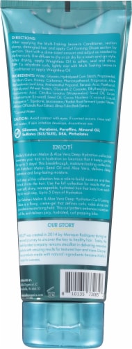 Mielle® Kalahari Melon & Aloe Vera Deep Hydration Curl Forming Glaze Perspective: back