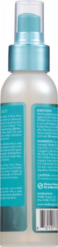Mielle® Kalahari Melon & Aloe Vera Deep Hydration Weightless Hair Finishing Oil Perspective: back