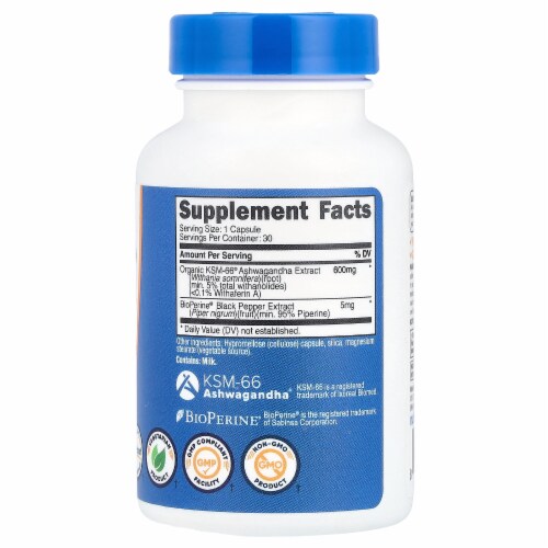Nutricost KSM-66 Ashwagandha Root Extract 600 mg - 30