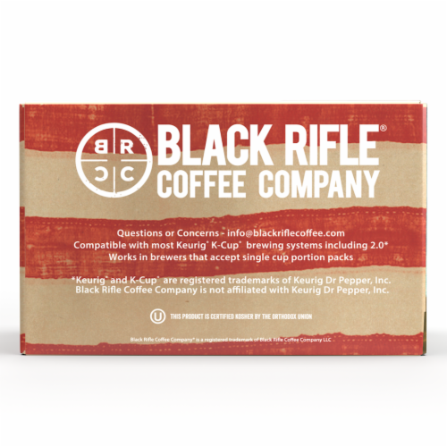 Black Rifle® Coffee Company Spirit of '76 Medium Roast Coffee Pods Perspective: back