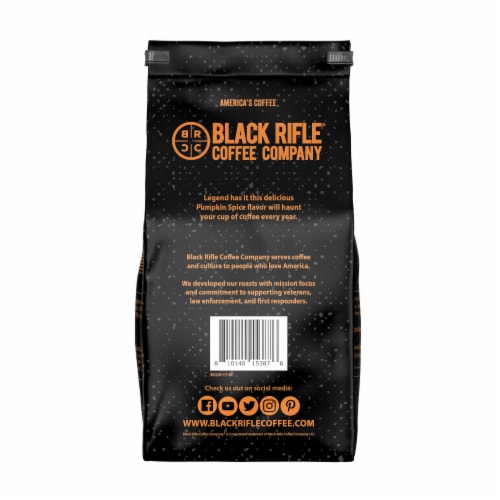 Black Rifle® Pumpkin Spice Ground Coffee - Medium Roast Perspective: back