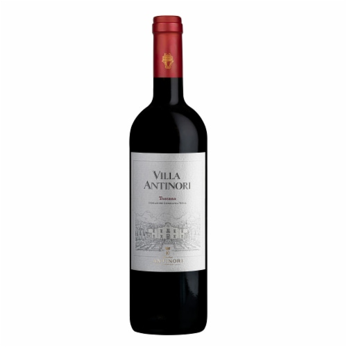 Villa Antinori Toscana Italy Red Blend Wine Perspective: back
