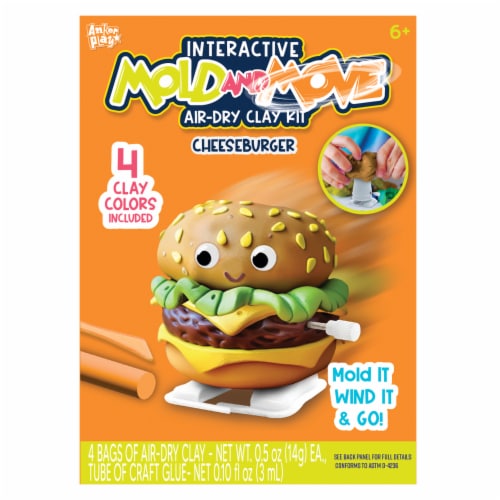 Anker Play Mold & Move Air-Dry Clay Kit Perspective: back