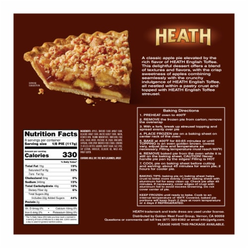 Heath Toffee Apple Pie Perspective: back