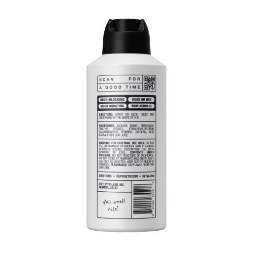 W by Jake Paul Body Spray Fresh Ice Perspective: back