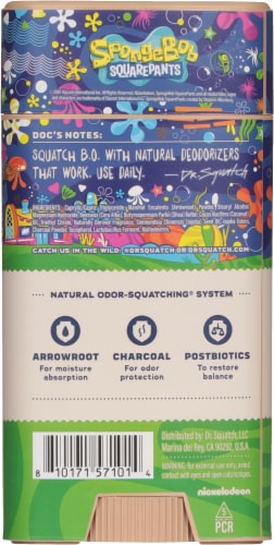 Dr. Squatch® Nautical Nonsense Scent Deoderant Perspective: back