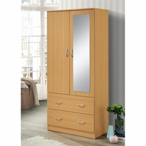 Hodedah 2 sales door 2 drawers