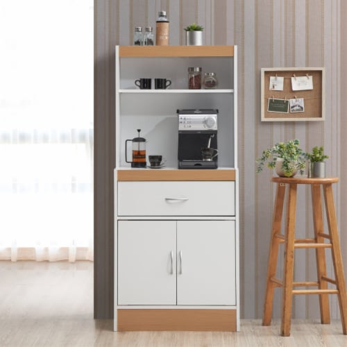 Tall sideboard shop with shelves