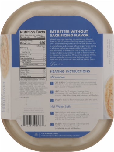 Kevin's Natural Foods Keto Mashed Cauliflower Perspective: back