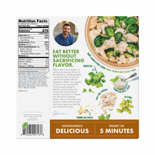 Kevin's Natural Foods Parmesan Basil Chicken Perspective: back