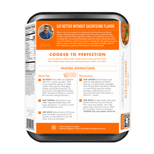 Kevin's Natural Foods Paleo Orange Chicken Perspective: back