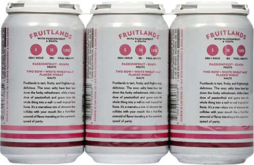 Modern Times® Beer Fruitlands Canned Beer Perspective: back