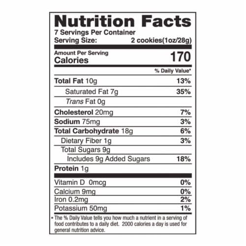 Tate'S Bake Shop® Gluten Free Coconut Crisp Cookies Gluten Free Cookies Perspective: back