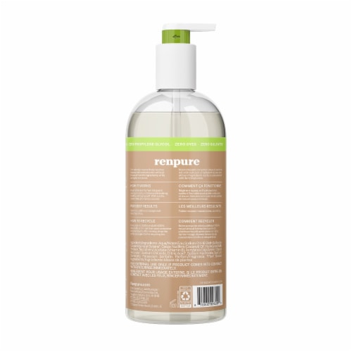 Renpure Coconut Milk & Vitamin E Body Wash Perspective: back
