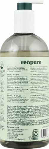 Renpure® Tea Tree & Rosemary Shampoo Perspective: back