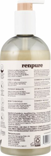 Renpure® Coconut & Vitamin E Shampoo Perspective: back