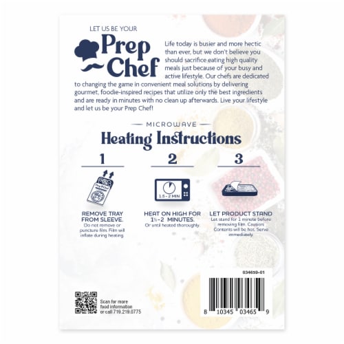 Prep Chef Sausage & Sweet Potatoes Skillet Perspective: back