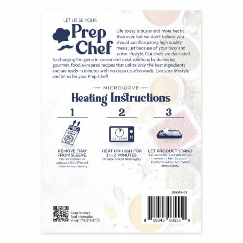 Prep Chef Bacon & Roasted Potatoes Skillet Perspective: back