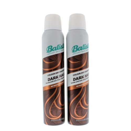 Batiste Dry Shampoo Color Dark Hair 200Ml 120G 2 Pack Instant Hair Refresh, 2 X 200ml Kroger