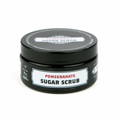 Spinster Sisters Co. Pomegranate Sugar Scrub Perspective: back