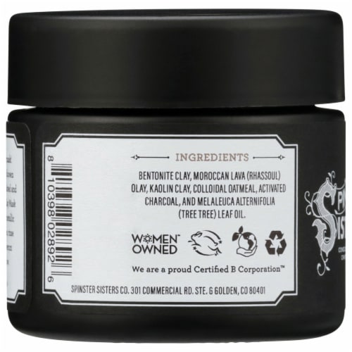 Spinster Sisters Co. Clay Mask Perspective: back