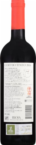 Cortijo Tinto Red Blend Spanish Wine Perspective: back