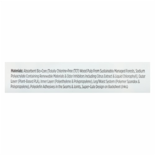 The Honest Company Clean Conscious Diapers Pandas Size 2 (12-18 lbs) Perspective: back