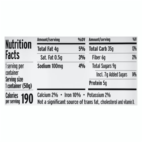 Purely Elizabeth - Oatmeal Cup Mixed Berry 1.76 oz (Pack of 12) Perspective: back
