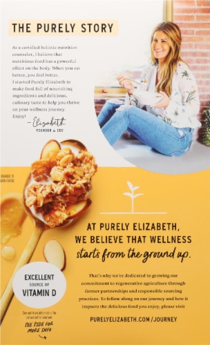 Purely Elizabeth® Honey Peanut Butter Superfood Cereal Perspective: back