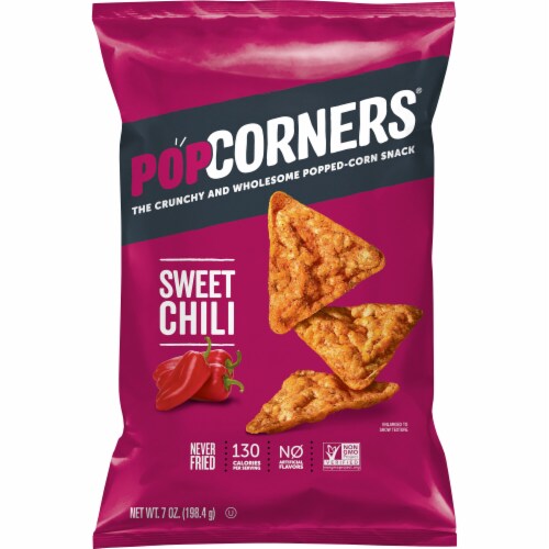 PopCorners® Sweet Chili Popped Corn Chips Perspective: back