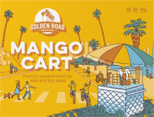 Golden Road Brewing Mango Cart Wheat Ale