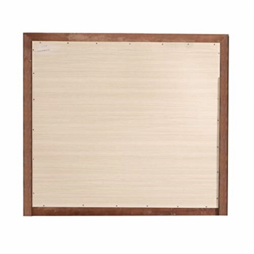 Glory Furniture Marilla Mirror in Cappuccino Perspective: back