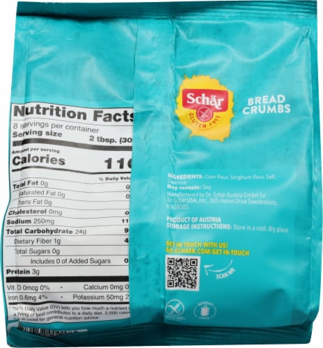 Schar Gluten Free Bread Crumbs, 8.8 oz - Harris Teeter