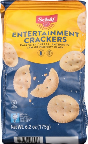 Schar Entertainment Gluten Free Crackers Perspective: back