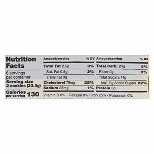 Schar Gluten Free Ladyfingers Cookies Perspective: back
