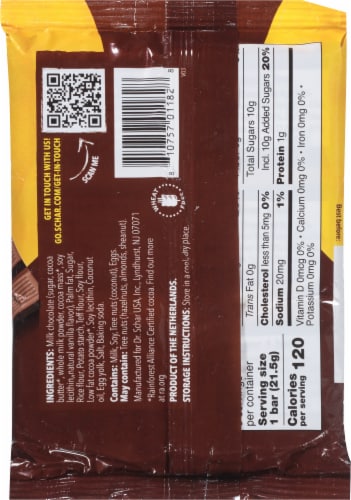 Schar Gluten Free Twin Bar Perspective: back