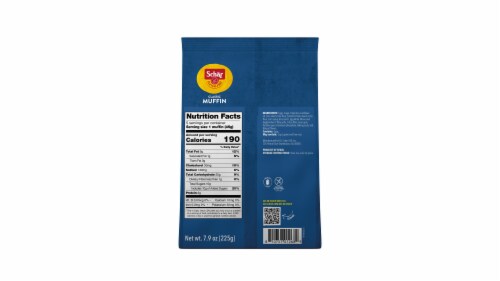Schar Gluten Free Classic Muffin Perspective: back