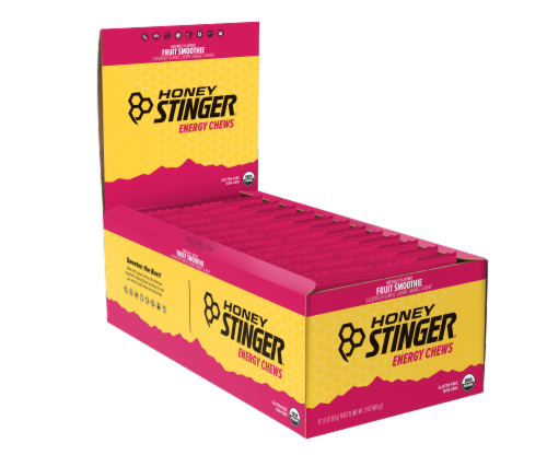 Honey Stinger Organic® Fruit Smoothie Energy Chews Perspective: back