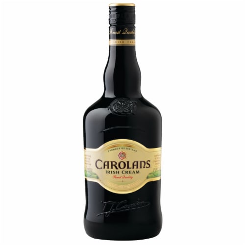 Carolans Cream Liqueur Perspective: back