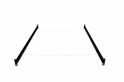 Hollywood Bed Frame Bolt On Bed Rails Twin/Full in Coffee Perspective: back