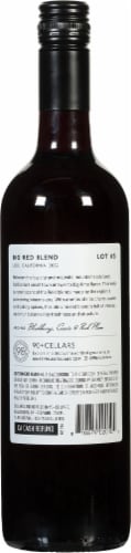 90 + Cellars Lot 113 Big Red Blend Perspective: back