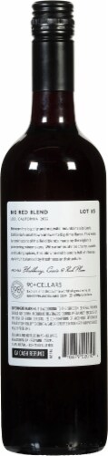 90 + Cellars Lot 113 Big Red Blend Perspective: back
