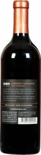 Iron Side Cabernet Sauvignon Perspective: back