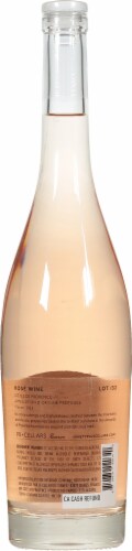 90 + Cellars Cotes de Provence French Rose Wine Perspective: back