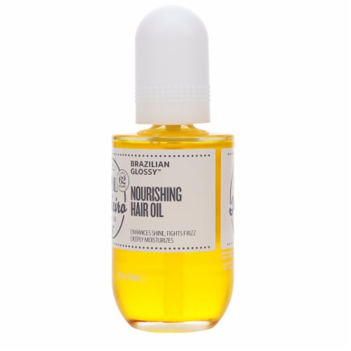 Sol de Janeiro Brazilian Glossy Nourishing Anti-Frizz Hair Oil 1.96 oz Perspective: back
