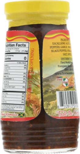 Caribbean Sunshine Hot & Spicy Boston Jerk Seasoning Perspective: back