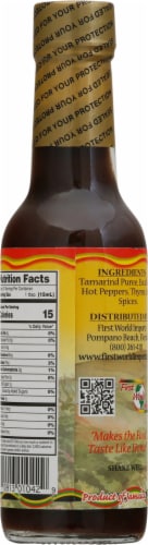 Caribbean Sunshine Jamaican Jerk Sauce Perspective: back