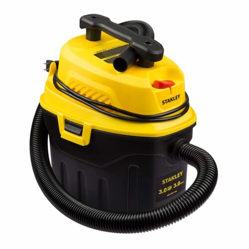 Stanley SL18910P-3 3 Gallon 3 Max HP Portable Lightweight Wet/Dry Vacuum, Yellow Perspective: back