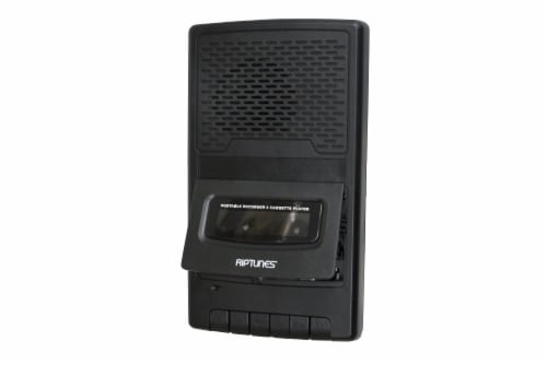 Riptunes Cassete Player And Recorder, Black Perspective: back