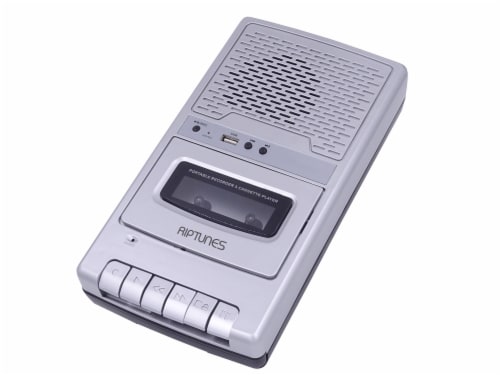 Riptunes Cassette Recorder Player, Analog Cassette to Digital MP3